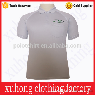raglan polo shirt with pocket custom design China manufacturer